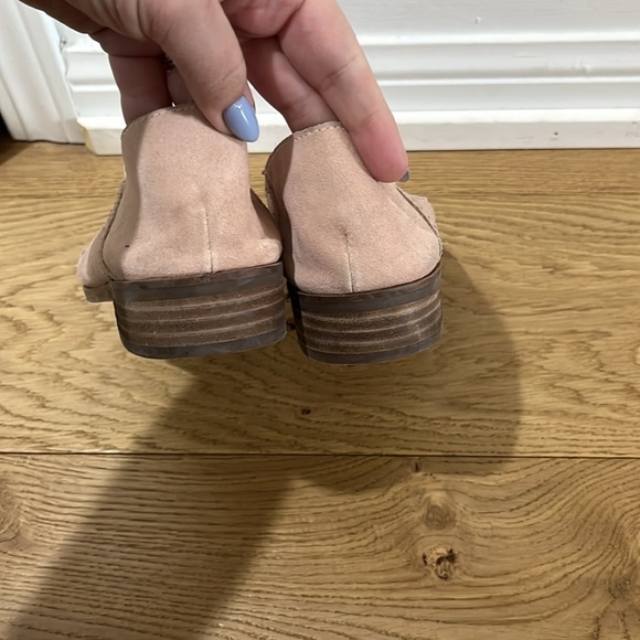 Lucky Brand Pink Suede Leather Loafer Size 9 - Picture 5 of 6